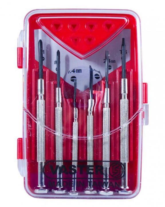 Vaster RH2706مجموعه6 عددی پیچ گوشتی ساعتی واستر مدل